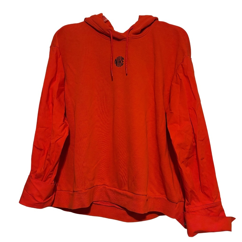 Women’s Nike Sportswear Icon Clash Pullover Hoodie in Red Sz 1X